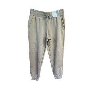 Xersion Unisex Mid Rise Sweatpants Beige  Sz M NWT